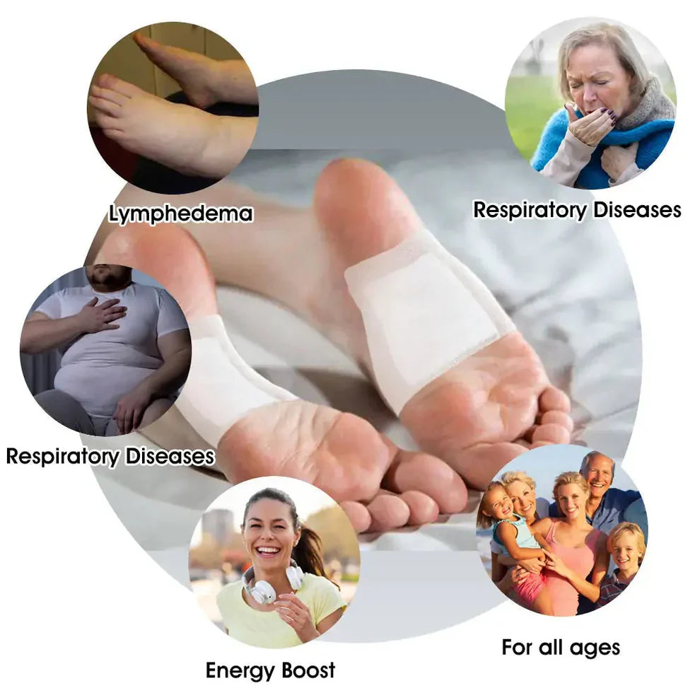 Vee Vesom Lymphatic Daiamage & Sliming Patches (20 Patches)